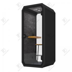 動かない防音音響の会議ポッド防音オフィス電話ブース